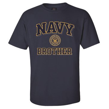 Navy Pride Adult Navy Brother Tee