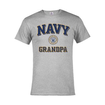 Navy Pride Adult Navy Grandpa Tee
