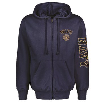Navy Pride Women's Navy Wife Fleece Zipper