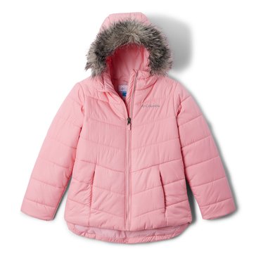 Columbia Big Girls' Katelyn Fur Hooded Jacket