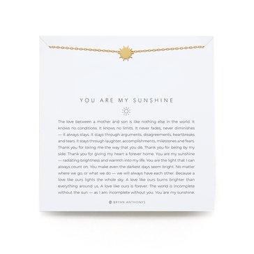 Bryan Anthonys You Are My Sunshine Icon Necklace