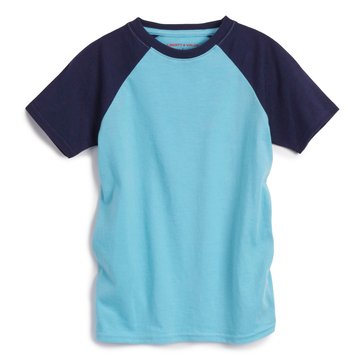 Liberty & Valor Little Boys Short Sleeve Raglan Tee