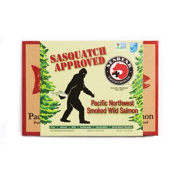 SeaBear Sasquatch Approved Smoked Wild Salmon, 6oz