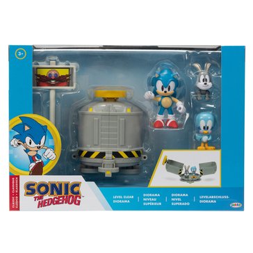 Super Mario Sonic 2.5-Inch Level Clear Diorama