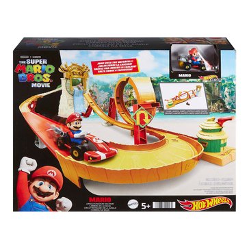 Hot Wheels The Super Mario Bros. Movie Jungle Kingdom Raceway