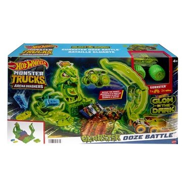 Hot Wheels Monster Trucks Arena Gunkster World GIT Playset