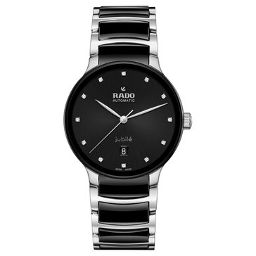 Rado Unisex Centrix Automatic 12 Diamond Bracelet Watch