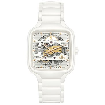 Rado Unisex True Square Skeleton Bracelet Watch