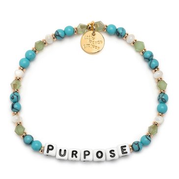 Little Words Project Purpose Beaded Stretch Bracelet