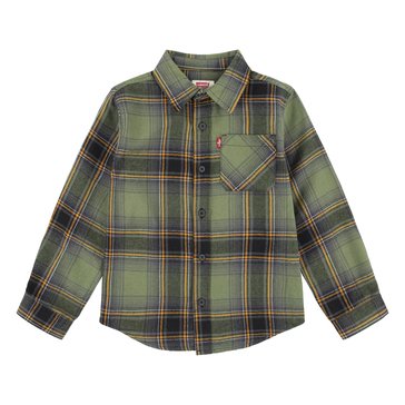 Levi's Little Boys Flannel Long Sleeve Shirt