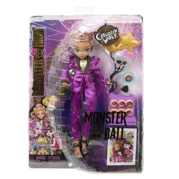 Monster High Clawdeen Wolf Monster Ball Doll
