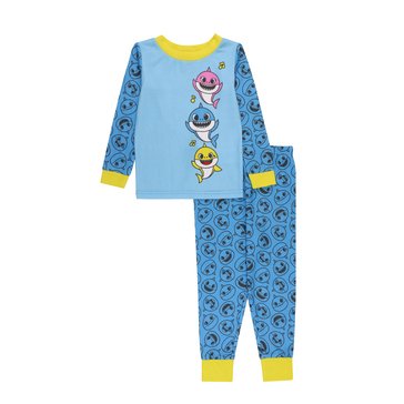 Baby Shark Toddler Boys' Sketchy Shark 2-Piece Pajamas