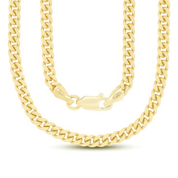 Miami Cuban Chain Necklace, 4.00mm