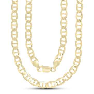 Flat Mariner Chain Necklace, 6.3mm