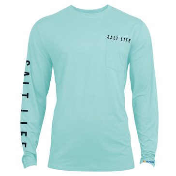 Salt Life Men's Performance Marlin Retreat Long Sleeve Hit Tee