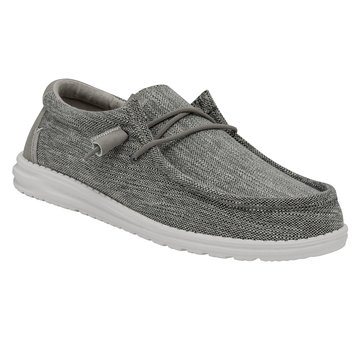 Hey Dude Men's Wally Ascend Woven Carbon