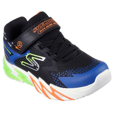 Skechers Kids' Little Boys' Flex Glow Bolt Sneaker