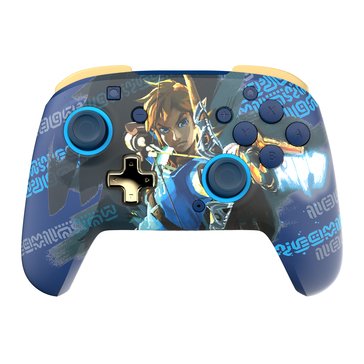 PDP Switch Wireless Controller Rematch Glow Zelda