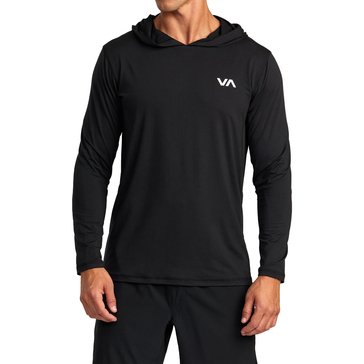 RVCA Men's Sport Men's Vent Long Sleeve Hood Knit