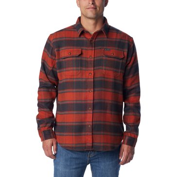 Columbia Men's Deschutes River Heavyweight Long Sleeve Flannel Shirt