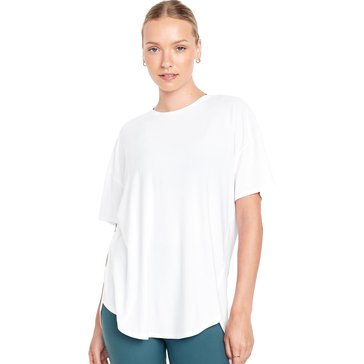 Old Navy Women's Short Sleeve Cloud Tunic Tee