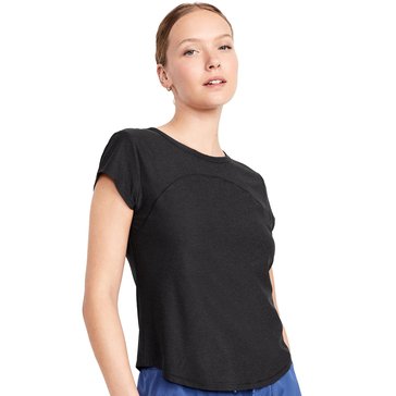 Old Navy Women's Short Sleeve Cloud Semi Fit Tee 