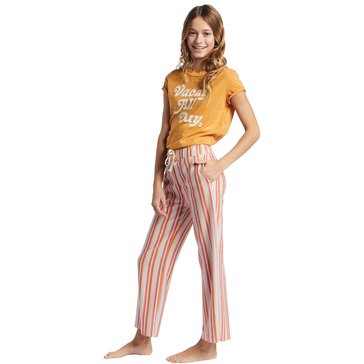 Billabong Girls' No Homework Stripe Pant