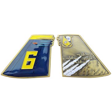 Vanguard Navy Pride Blue Angels Tail 6 Coin