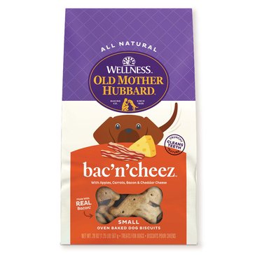Old Mother Hubbard Classic BacNCheez Natural Small Oven Baked Biscuits Dog Treats