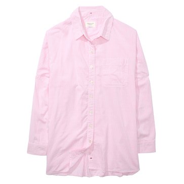 AE Women's Core One Pocket Big Shirt