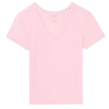 AE Women's Soft And Sexy V-Neck Pocket Tee