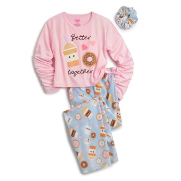 Freestyle Little Girls Sweets Pajama Set