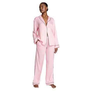 Victoria's Secret Satin Long Pajama Set 