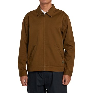 RVCA Men's Day Shift Solid Twill Jacket