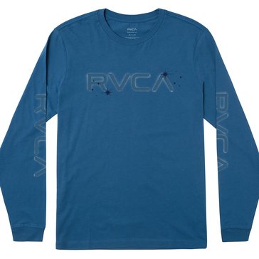 RVCA Men's Big Airbrush Long Sleeve Tee
