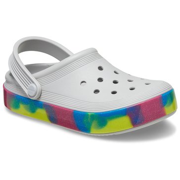 Crocs Big Kids Off Court Glitter Band Clog