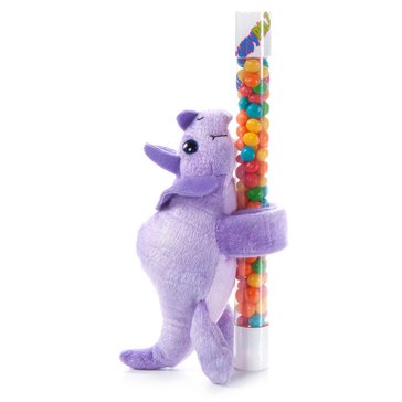 The Petting Zoo CandyPalz Candy With Triceratops Dino Plush Slap Bracelet