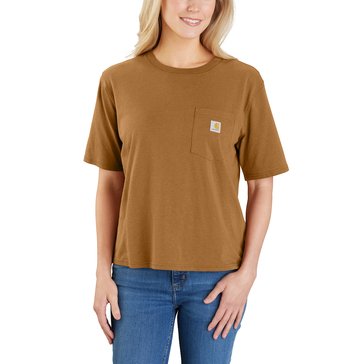 Carhartt Women's Loose Fit Lightweight Short Sleeve Crew Tee