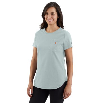 Carhartt Women's Force Relaxed Fit Midweight Pocket Droptail Tee