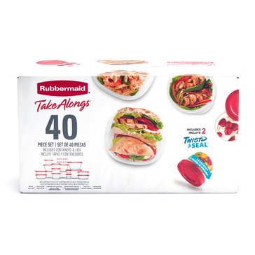 Rubbermaid 40-Piece Take-Alongs Food Storage Set