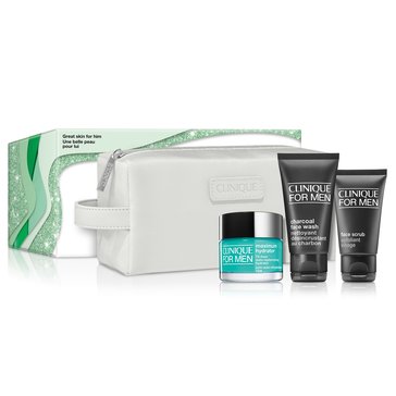 Clinique Great Skin For Him Mens Skincare Set