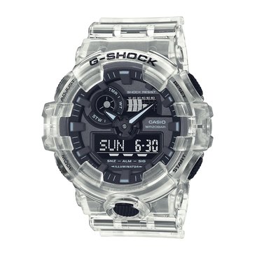Casio G-Shock Men's Skeleton GA-700 Series Ani-Digi Resin Watch