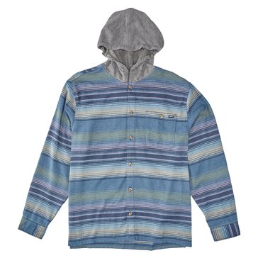 Billabong Big Boys' Baja Hooded Flannel Shirt