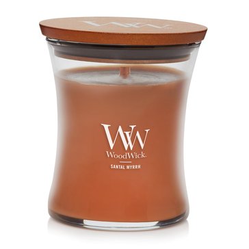 Woodwick Santal Myrrh Medium Jar Candle