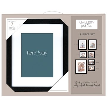 Here 2 Stay Gallery Wall Frame Set