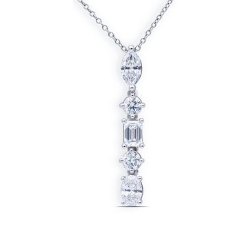 DREAMFUSION4 2 cttw Lab Grown Diamond Fancy Pendant