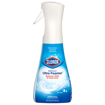 Clorox Flairosol Ultra Bathroom Foamer Spray, Rain Clean