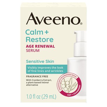 Aveeno Calm Restore Age Renewal Serum