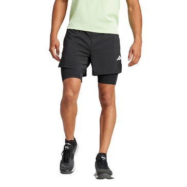 Adidas Men's GymPlus Woven 2-In-1 Shorts 