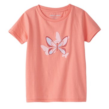 Liberty & Valor Toddler Girls Butterfly Graphic Tee